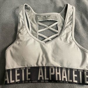 Alphalete size S sports bra